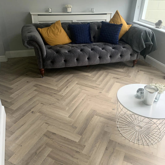 Konig Prestige Harvest Oak Herringbone