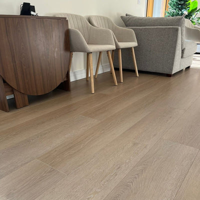 Baum Aqua Plus Washed Oak Long Plank 12mm