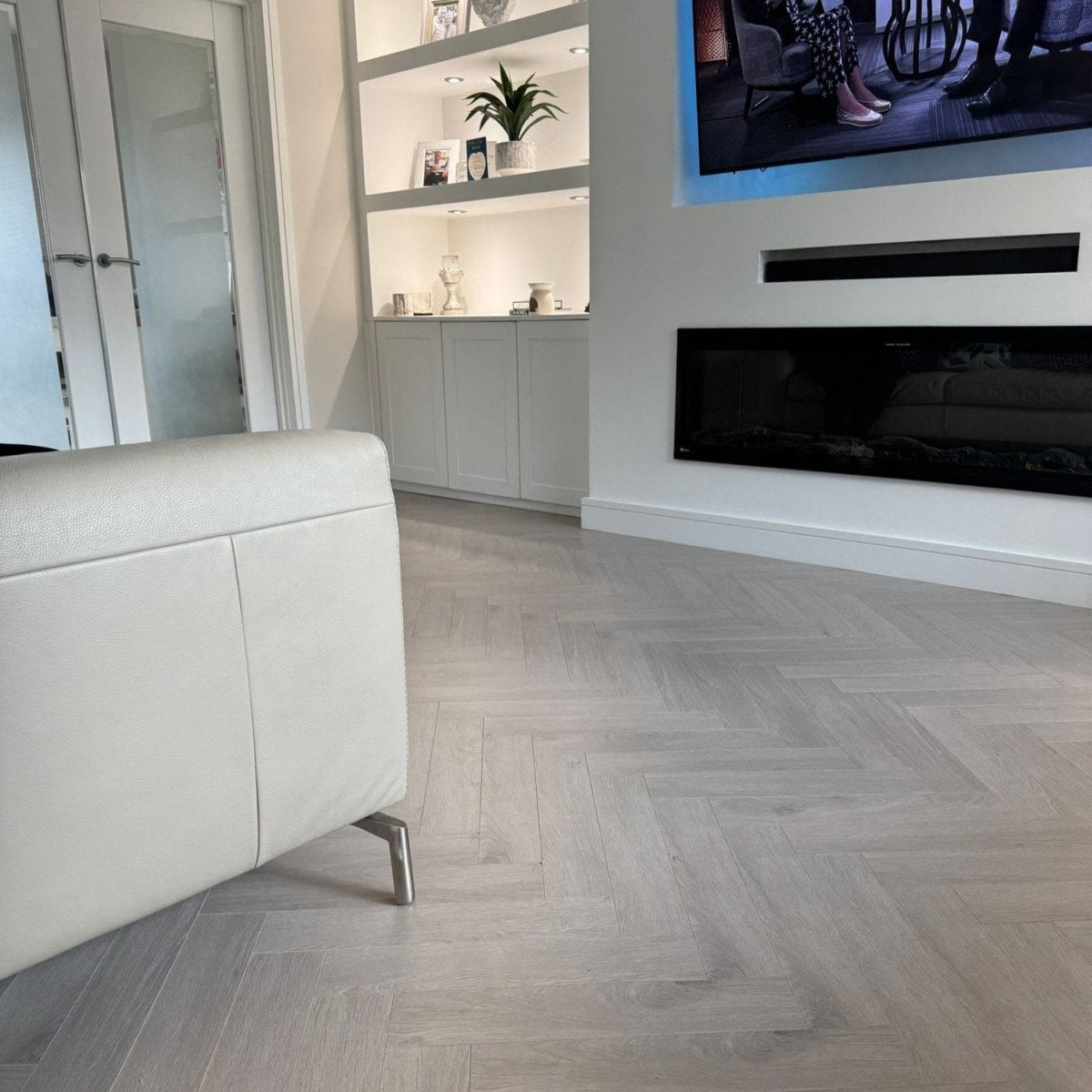 Konig Prestige Greystone Oak Herringbone
