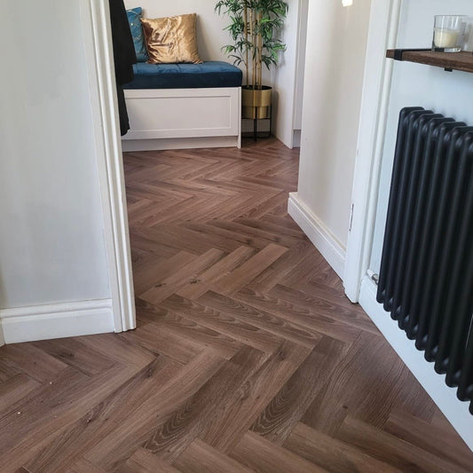Konig Prestige Espresso Oak Herringbone