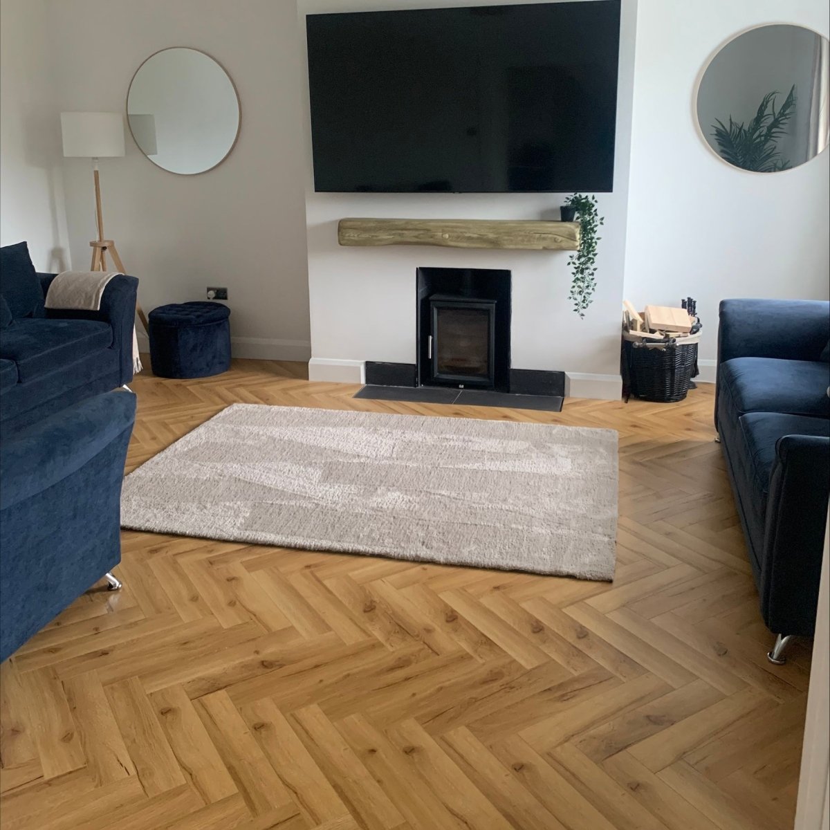 Konig Prestige Honey Oak Herringbone