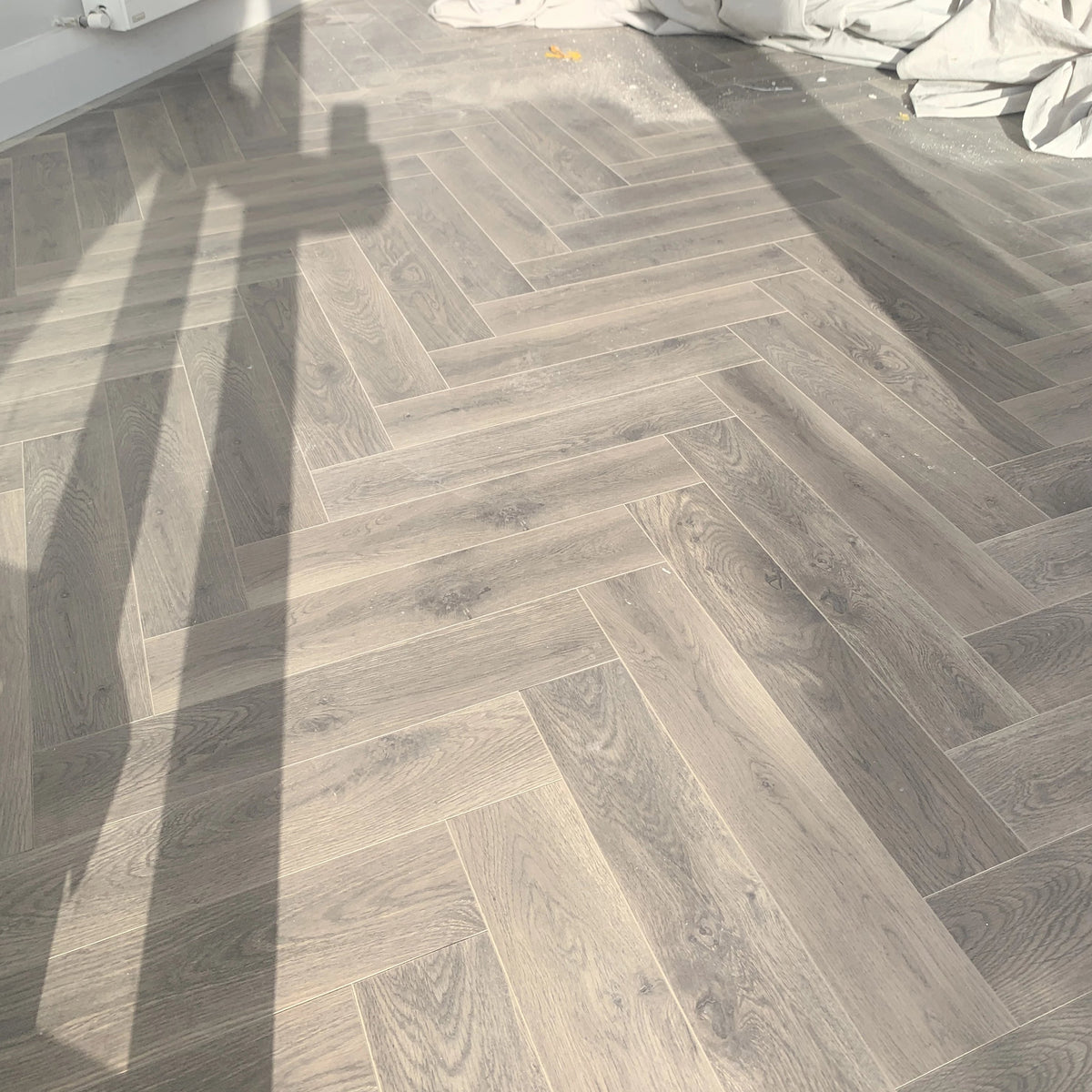 Konig Prestige Rustic Limed Oak Herringbone