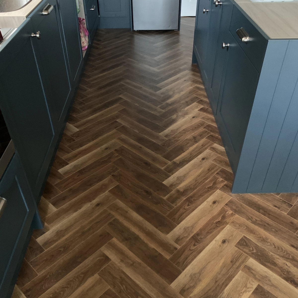 Konig Prestige Lightly Smoked Oak Herringbone